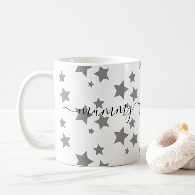 mothers day mommy unique coffee mug (With Donut)