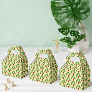 Mothers Day Monstera Plant Patterned Favor Boxes