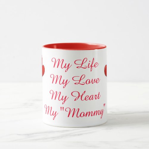 MOTHERS DAY MUG BRINGS TEARS TO HER EYES