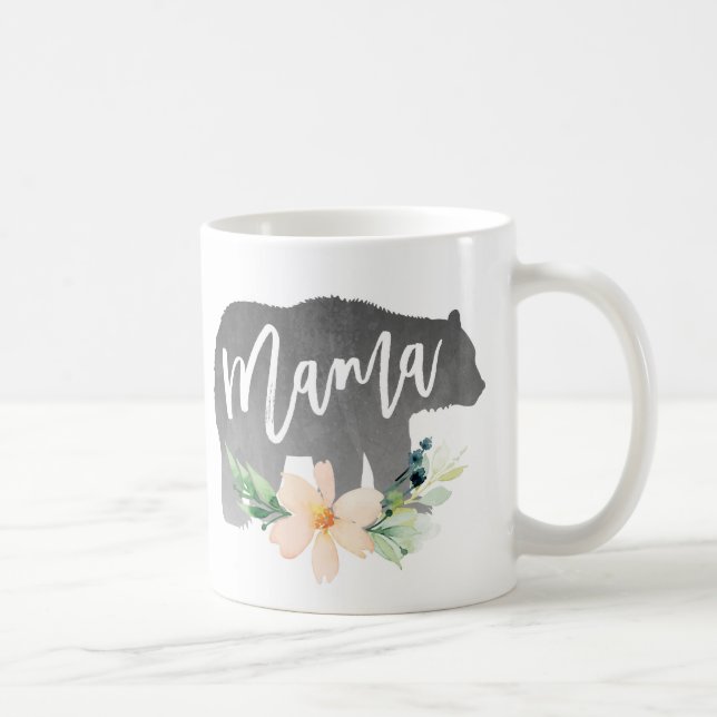 Mothers Day Mugs, Mama Bear Mug (Right)