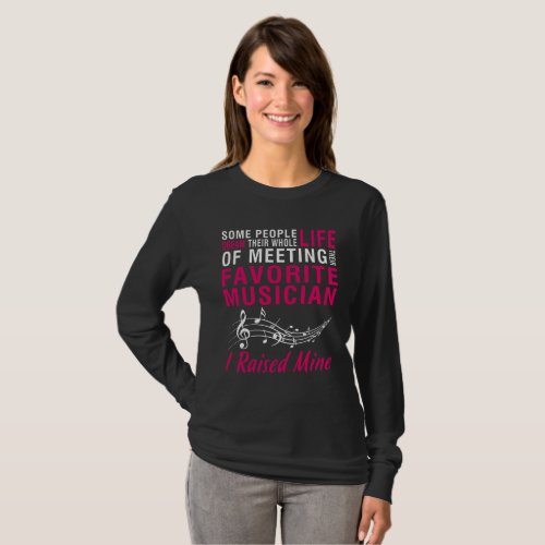 Mothers Day Music Musician T_Shirt