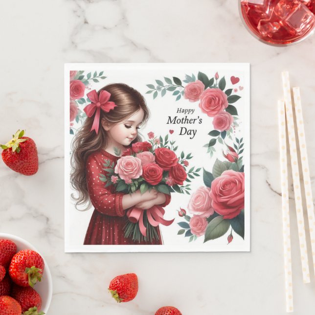  Mother's Day Napkins (Insitu)