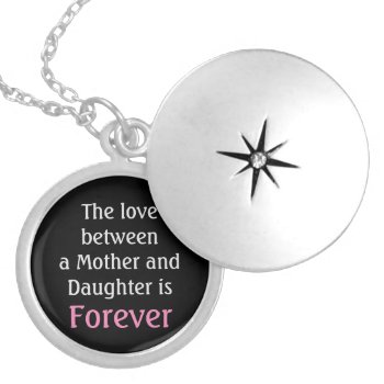 Mother's Day Necklace Daughter Pendant Locket by Gigglesandgrins at Zazzle
