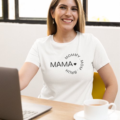 Mothers Day  New Mom  Mommy Bruh Personalized T_Shirt