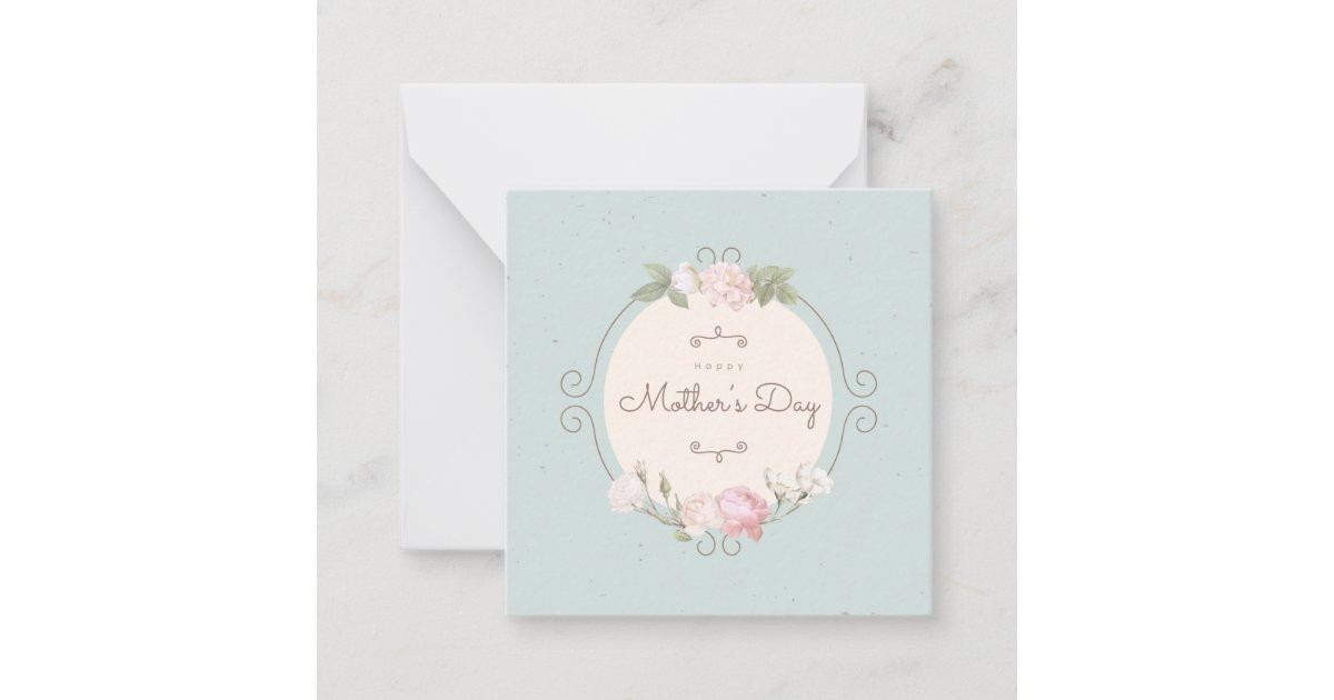 Mother's Day Note Card | Zazzle