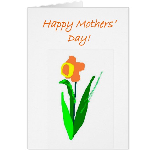 Mothers' Day note card