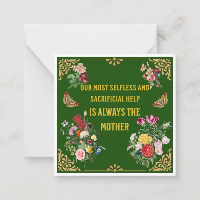 Mother's Day Note Card (Front)