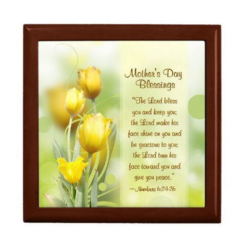 Mothers Day Numbers 624_26 The Lord Bless You Gift Box