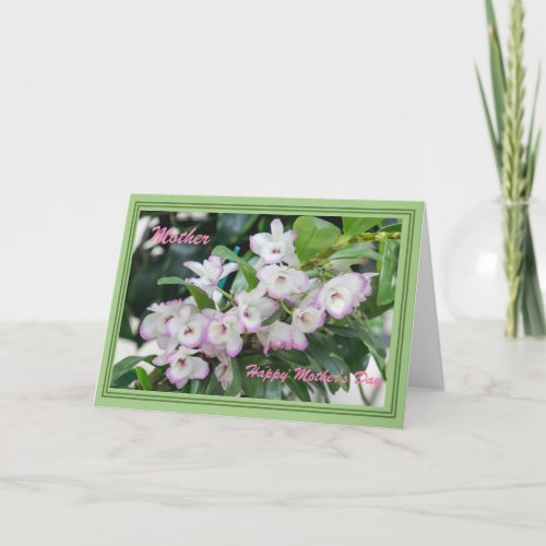 Mothers Day Orchids Card