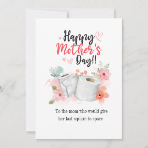 Mothers Day Pandemic Year Personalized Holiday Card
