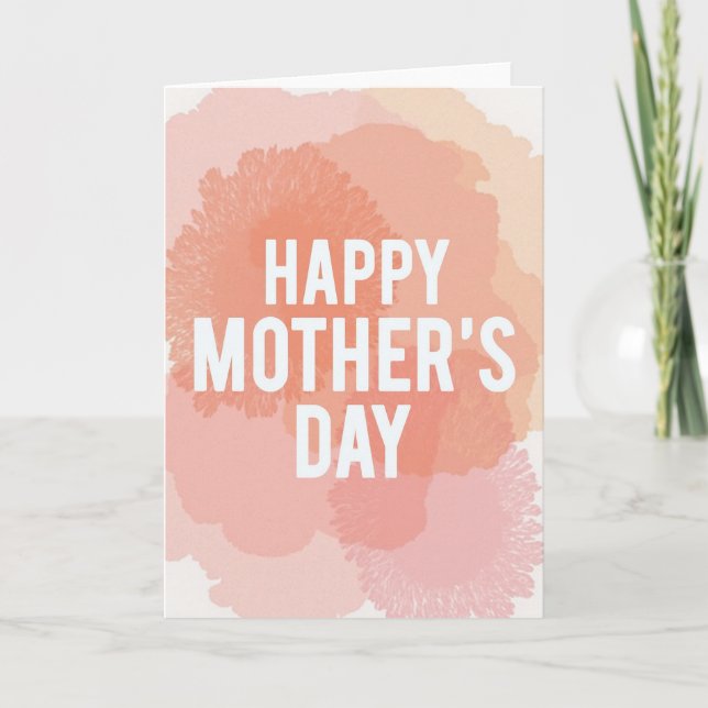 Mothers Day Pastel Art Card (Front)