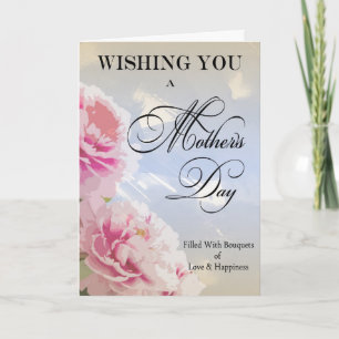 Mother's Day Peonies Mother's Day Card