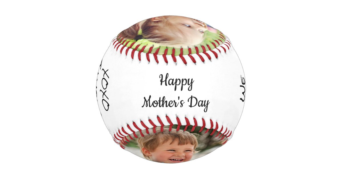 Happy Mother's Day Baseball | Zazzle