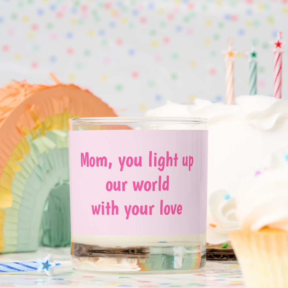 Discover Mother's Day Personalized Scented Candle
