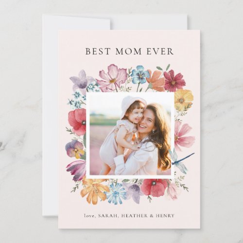Mothers Day Photo Card