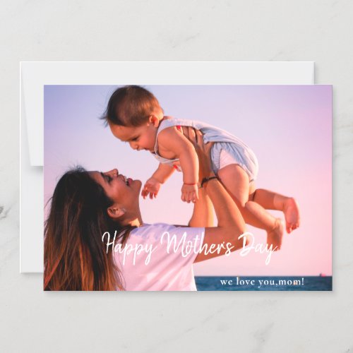 Mothers Day Photo Cards