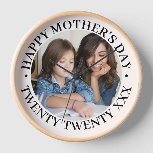 Mothers Day Photo Clock