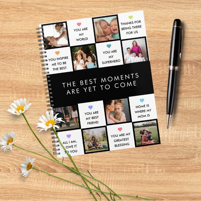 Mothers Day Photo Collage With Best Mom Quotes Planner (Creator Uploaded)
