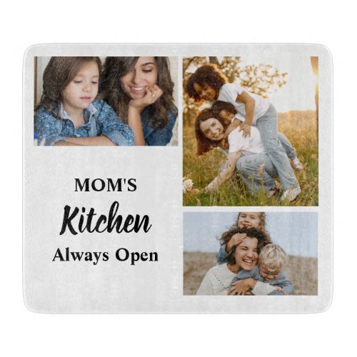Mothers Day Photo Cutting Board