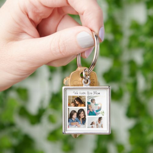 Mothers Day Photo Keychain