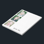 Mother's Day Photo Notepad Gift, Grandma Notes<br><div class="desc">Show off your beautiful grandchildren with this lovely notepad. This makes a perfect mothers day gift!</div>