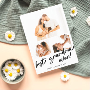 Mother's Day Photo Personalize Grandma Card