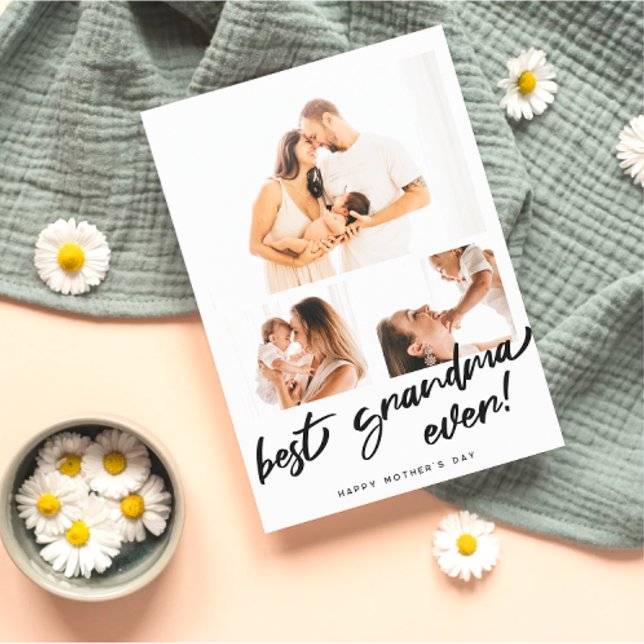 Mother's Day Photo Personalize Grandma Card (Creator Uploaded)