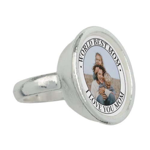 Mothers Day Photo Ring