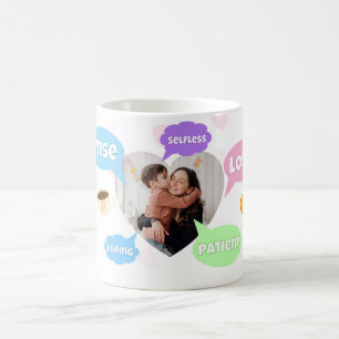 Mothers Day Photo Word Clouds Best Mom Mother Coffee Mug