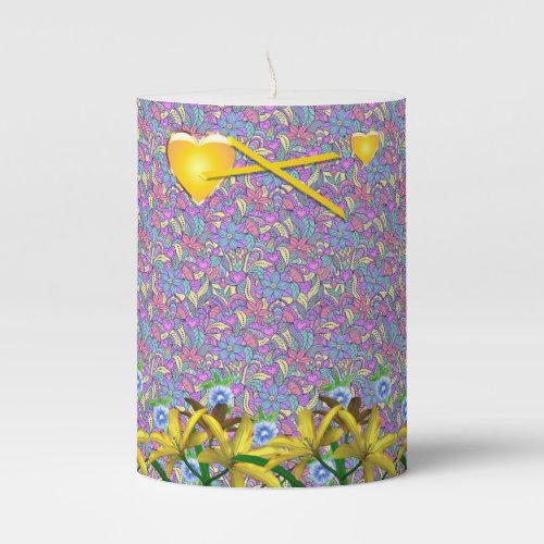 Mothers Day Pilar Candle