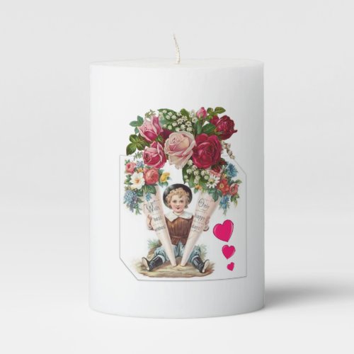 Mothers Day Pilar Candle