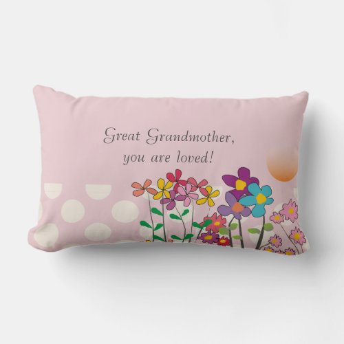 Mothers Day Pillow for Great Grandmother