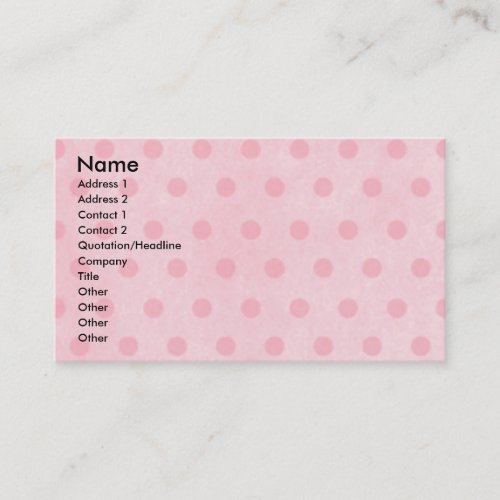Mothers Day - Pink Tulips - Bichon Frise Business Card