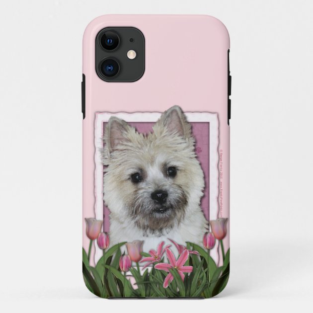 Mothers Day Pink Tulips Cairn Teddy Bear Case Mate iPhone