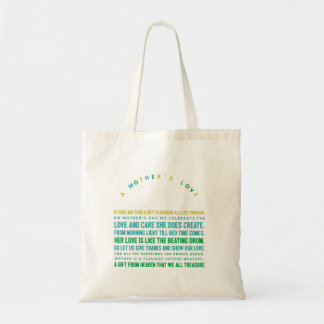 mothers day poem postcard poster calendar T-Shirt  Tote Bag