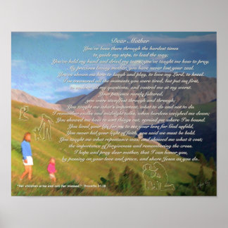 Mother's Day Poem Poster