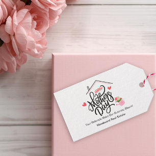 Mother's Day Pop By Realtor Thank You Referrals Gift Tags