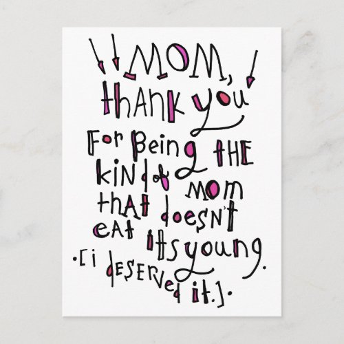 Mothers Day Postcard