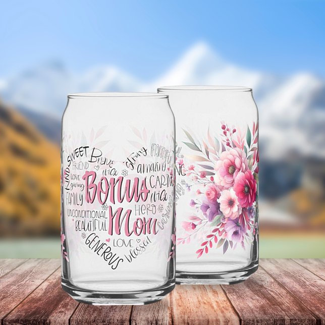 Mother's Day Printed Can Glasses (Creator Uploaded)