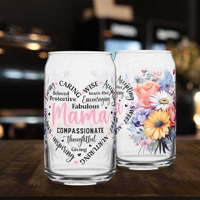 Mother's Day Printed Can Glasses (Creator Uploaded)