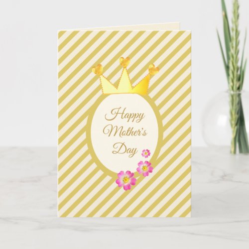 Mothers Day Queen Card