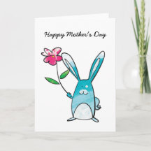 Mother's Day Rabbit Card
