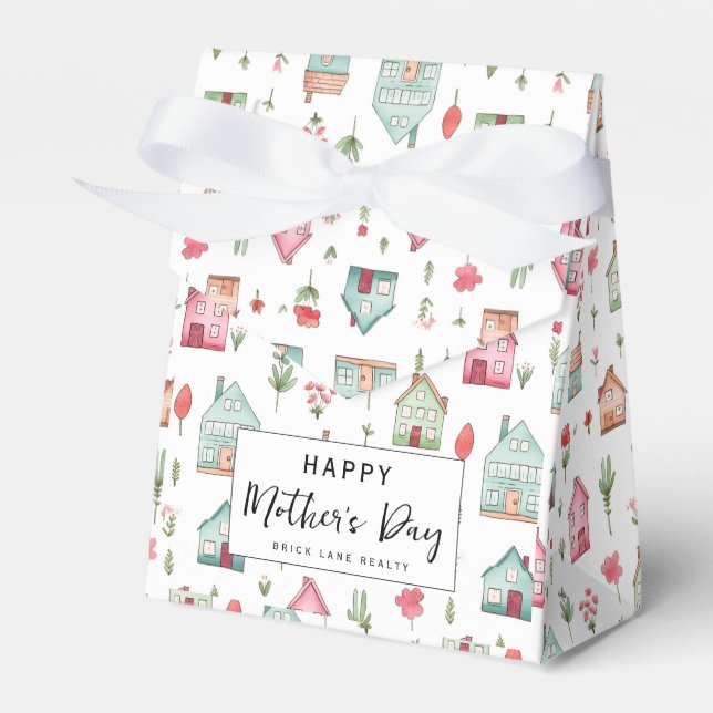 Mother's Day Real Estate Promotional  Favor Boxes (Front Side)