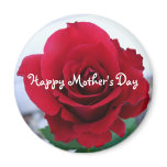Mother's Day Red Rose Magnet