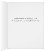 Mother's Day Retro Bicycle with Flower Basket BIG (Inside (Right))