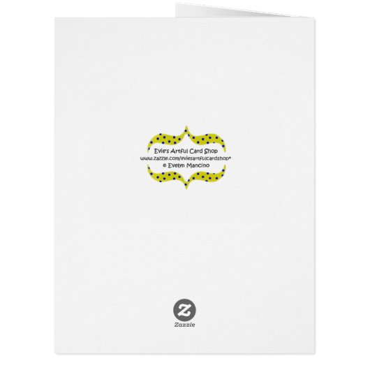 Mother's Day Retro Bicycle with Flower Basket BIG (Back)