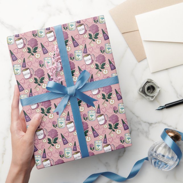 Mother's Day Rose Wrapping Paper (Gifting)