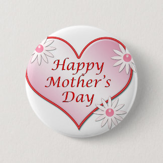 Mother's Day Round Button