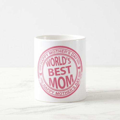 Mothers Day rubber stamp effect Coffee Mug