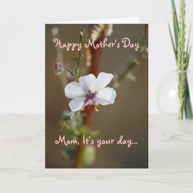 Mother's Day, Sentimental Card (Front)